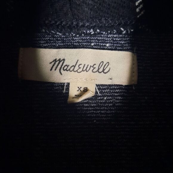 Madewell Textured Turtleneck Top in Windowpane Size XS - Picture 5 of 6